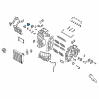 OEM 2019 Hyundai Sonata Mode Actuator Diagram - 97157-E6010