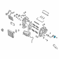 OEM 2016 Hyundai Sonata Mode Actuator Diagram - 97157-E6000