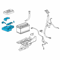 OEM 2017 GMC Yukon Fuse Box Diagram - 84354716