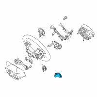 OEM Kia Switch Assembly-Paddle Shift Diagram - 96770D4000