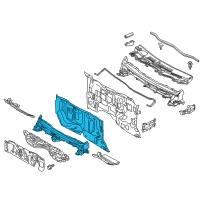 OEM 2013 Scion iQ Dash Panel Diagram - 55101-74020