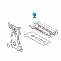 OEM 2019 Ford EcoSport Filler Cap Diagram - F2GZ-6766-C