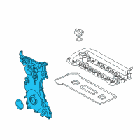 OEM 2013 Ford Fusion Front Cover Diagram - CV6Z-6019-B