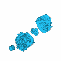 OEM 2010 BMW 760Li Exchange Alternator Diagram - 12-31-7-603-783