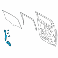 OEM 2019 Ford Ranger Window Regulator Diagram - AB3Z-2627001-B