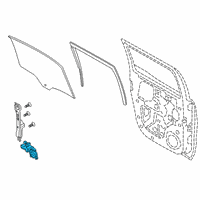 OEM 2021 Ford Ranger MOTOR ASY - WINDOW OPERATING Diagram - 6CPZ-9923395-D