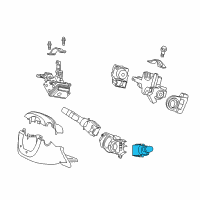 OEM 2020 Honda Civic Switch Assembly, Wiper Diagram - 35256-TVA-A11