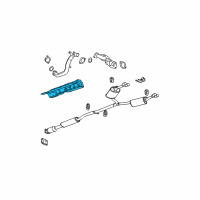 OEM 2011 Cadillac DTS Insulator-Floor Panel Front Center Diagram - 20761093