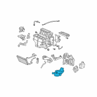 OEM Honda Ridgeline Valve Assembly, Water Diagram - 79710-SHJ-A02