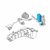 OEM 2003 Dodge Durango Air Conditioning Diagram - 5019642AA