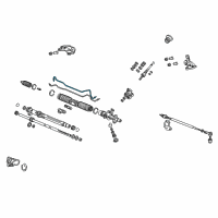 OEM 2002 Acura RSX Pipe A, Cylinder Diagram - 53670-S6M-A01