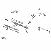 OEM 2004 Acura RSX Boot B Set Diagram - 06537-S7A-J01