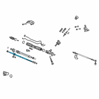 OEM 2005 Acura RSX Rack, Steering Diagram - 53626-S6M-A03