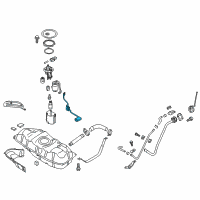 OEM Kia Soul EV Fuel Pump Sender Assembly Diagram - 94460B2000