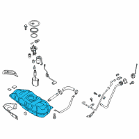 OEM 2017 Kia Soul Fuel Tank Assembly Diagram - 31150B2500