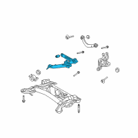 OEM 2012 Toyota Matrix Lower Control Arm Diagram - 48710-12280