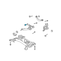 OEM 2004 Toyota Matrix Bushings Diagram - 48725-32250