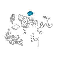 OEM 2018 Lincoln Navigator Blower Motor Diagram - JL1Z-19805-AA