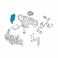 OEM Ford Expedition Evaporator Diagram - JL1Z-19860-BA