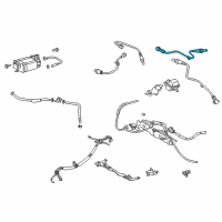 OEM Lexus RX330 Sensor, Oxygen Diagram - 89465-48170