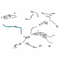 OEM Toyota Highlander Vacuum Hose Diagram - 23820-20210