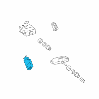 OEM Toyota Matrix Receiver Diagram - 89760-02011