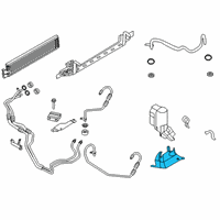 OEM 2019 Ford Escape Auxiliary Cooler Diagram - F1FZ-7A095-D