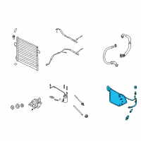 OEM 2009 Mercury Mountaineer Discharge Line Diagram - 9L2Z-19972-B