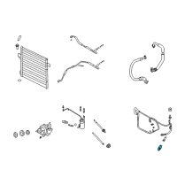 OEM Ford Explorer High Pressure Cut-Off Switch Diagram - 6L2Z-19D594-AA