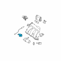 OEM 2001 Nissan Altima Valve Assembly-SOLENOID Diagram - 14955-8J10A