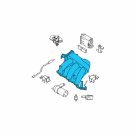 OEM 2005 Nissan Murano Valve Assembly - Power Diagram - 14510-8J19E