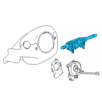 OEM 2019 Nissan Altima Switch Assembly-Comb Diagram - 25560-6CA1B