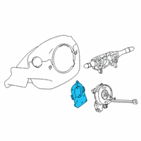 OEM Nissan Altima Sensor Assembly-Steering Angle Diagram - 47945-6CA0A