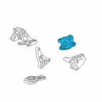 OEM 2019 Chevrolet Trax Mount Diagram - 95418203