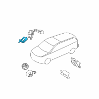 OEM Ram C/V Switch-UNDERHOOD Diagram - 5026211AA