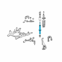 OEM 2008 Cadillac STS Strut Diagram - 19181633