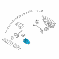 OEM Hyundai Equus Sensor Assembly-Side Impact Diagram - 95920-3N000