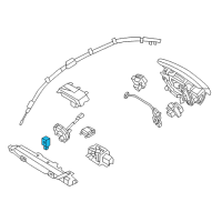 OEM Hyundai Equus Sensor Assembly-Pressure Side Impact Diagram - 95920-3N100