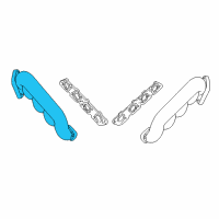 OEM 2004 Ford Thunderbird Manifold Diagram - 2W9Z-9430-JA