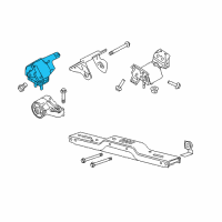 OEM 2012 Ford F-150 Mount Diagram - BL3Z-6038-J