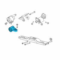 OEM 2011 Ford F-150 Mount Diagram - BL3Z-6038-C