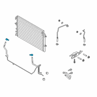 OEM 2019 Ford Edge Inlet Tube Clamp Diagram - K2GZ-7C107-B