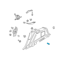 OEM Lincoln MKX Luggage Lamp Diagram - DA5Z-13776-B