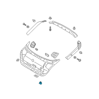 OEM 2019 Kia Stinger Switch Assembly-Power Tail Gate Diagram - 96740J5100