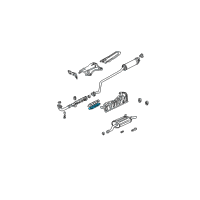 OEM 2001 Honda Civic Cover (Lower) Diagram - 18181-PLD-000