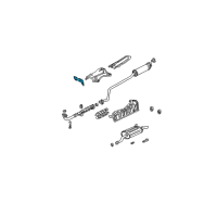 OEM 2001 Honda Civic Plate, Dashboard Baffle (Lower) Diagram - 74252-S5A-000