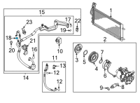 OEM Kia Seltos Seal Washer-Liquid Diagram - 976A3J9000
