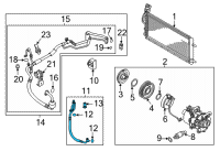 OEM Kia Seltos Discharge Hose Diagram - 97762Q5010