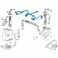 OEM Chevrolet Corvette Harness Diagram - 84084060