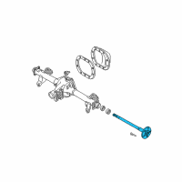 OEM 1999 Chevrolet Camaro Rear Axle Drive Shaft Diagram - 26059962